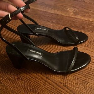 Nine West patent leather sandal